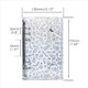 thumbnail image 2 of 2X Cubierta para Carpeta Económica A6, Carpeta de 6 Anillas de PVC Transparente, Protector de Carcasa Recargable para Cuaderno con Estrella Brillante y 2 Broches, 2 of 5