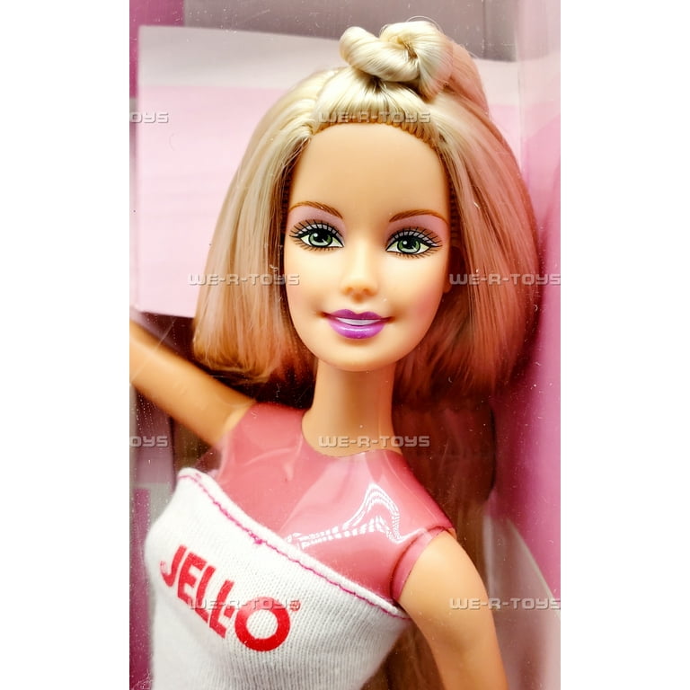 2001 Mattel Barbie Doll Jell O Fun 55417 with Jell O Mix and Recipes Walmart