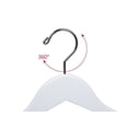 thumbnail image 5 of White Wooden Dress-Shirt Hanger, 5 of 5