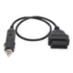 thumbnail image 1 of Cable de alimentación de emergencia para vehículo OBD2, ECU, 12V, con encendedor de cigarrillos, adaptador de Cable conector hembra a OBD, 1 of 5