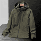 thumbnail image 4 of Chaqueta de pareja transpirable impermeable a prueba de viento de una sola capa para deportes al aire libre para hombres de ropa de asalto, 4 of 6