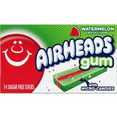 thumbnail image 2 of Airheads Candy, Chewing Gum, WATERMELON Flavor MICRO CANDIES inside , Sugar Free, Xylitol, 14 Sticks per Pack, (24 Pack ) Double Header, 2 of 5