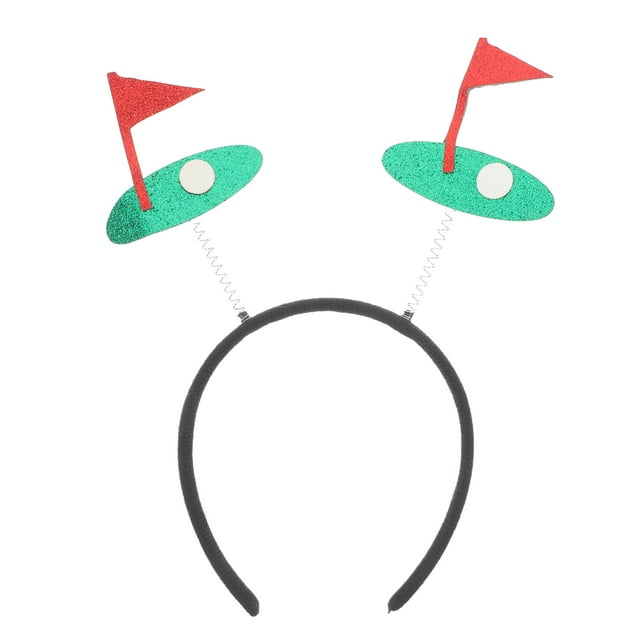 Diadema deportiva para fiestas, diadema brillante con diseño de resorte, ideal para fanáticos del deporte y eventos deportivos.