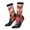 2 Black-1, variant on Oil Paintings of Elephants Pattern Sport Socks for Women and Men Crew Socks Sporty Calf Socks Casual Socks