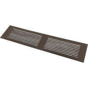 Construction Metals FOV168BRG Brown Soffit Vent- 8 x 16 in.