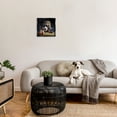 thumbnail image 2 of Stupell Industries Moscow Mule Funny Animal Animals & Insects Painting Black Floater Framed Canvas Art Print Wall Art, 18 x 18, 2 of 9