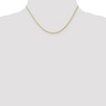 thumbnail image 5 of Auriga Fine Jewelry 14K Yellow Gold 1.3mm Wheat Chain Necklace 16inch for Women, 5 of 6
