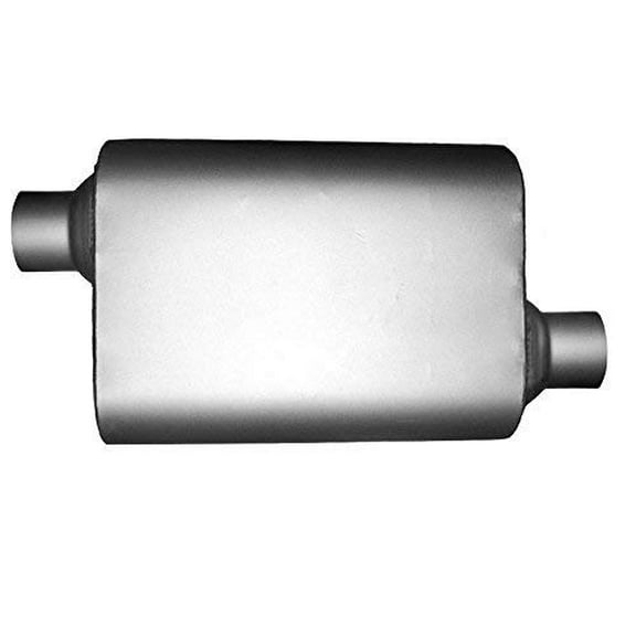 Single Chamber Offset / Offset 2.5"Id Inlet / Outlet