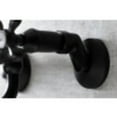 thumbnail image 4 of Kingston Brass KS215MB Kingston Two Handle Wall Mount Bathroom Faucet, Matte Black, 4 of 5