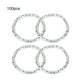 thumbnail image 3 of Pinzas para trenzas de pelo, 100 piezas Anillos para trenzas de pelo Anillos para trenzas de pelo Anillos para rastas Elegantes y modernos, 3 of 11