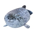 thumbnail image 2 of Almohada de felpa Zulema Sello de dibujos animados Gris 80cm, 2 of 8