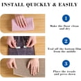 thumbnail image 3 of Linen Stair Treads for Wooden Steps Indoor 30x8 inch, 15pcs, 3 of 7