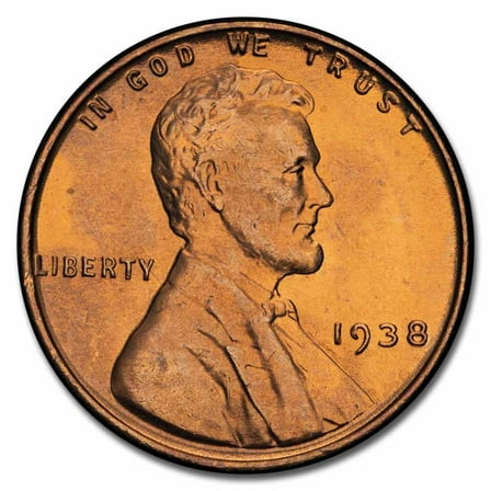 1938 Lincoln Cent BU (Red)