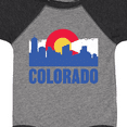 thumbnail image 4 of Inktastic Colorado Flag and Skyline Boys or Girls Baby Bodysuit, 4 of 5