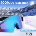 thumbnail image 5 of YOHAVEN Outdoor Ski Goggles Anti-UV Sun Protection Snowboarding Winter Sports Eyewear Ski Snowmobile Adults Men Women Gift, 5 of 6