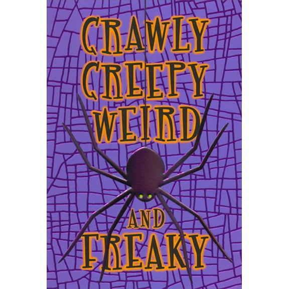 Pictura Crawly, Creepy, Weird and Freaky Spider Halloween Card