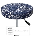 thumbnail image 4 of Fotbe Plant Stool Covers Round,Waterproof Round Bar Stool Covers Bar Chair Covers Washable Stool Cushion Slipcover for 12-14 Inch Chair-12 inch, 4 of 7