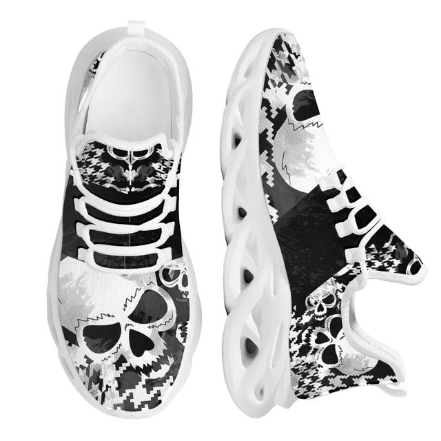 Zapatillas deportivas para hombre, zapatos de tecnólogo radiológico con estampado azul, informales, ligeras, planas, calzado para hombre