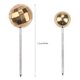 thumbnail image 4 of 300pcs Tachuelas de mapa redondo Pernos de empuje de cabeza de perla para tablero de anuncios Costura Herramienta práctica de marcado fijo(dorado) navidad christmas tachuelas Spptty artesanía, 4 of 8