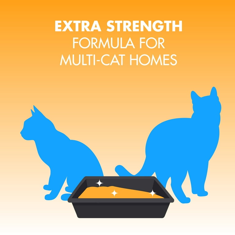 ARM HAMMER Superior Odor Control Cat Litter Multi Cat Clumping Litter Clean Burst Scent 40 lb Walmart