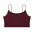 thumbnail image 3 of Douhoow Summer Women Vest Basic Tank Tops Cotton Solid Sleeveless Crop Top, 3 of 6