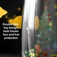 thumbnail image 3 of Tazas lindas para té, café, leche, taza de vidrio de doble pared, regalos de Navidad, 3 of 5
