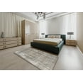 thumbnail image 4 of Ahgly Company Indoor Round Traditional Khaki Green Persian Area Rugs, 4' Round, 4 of 6
