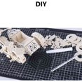 thumbnail image 4 of Alfombrilla de corte de PVC A3 Almohadilla de corte autorreparadora de doble cara Almohadilla de tallado de patchwork Herramientas de bricolaje Suministros de corte de oficina, Negro, 4 of 5
