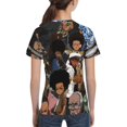 thumbnail image 6 of The Boondocks Youth T-Shirts Graphic Shirts Blouse For Teen Boys Girls Casual Short Sleeve Tee Tops Small, 6 of 6