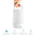 thumbnail image 5 of Pure Enrichment PureSpa Zen Cordless Essential Oil Diffuser & Light -  Portable Travel-Friendly Aroma Diffuser Lasts 7.5 Hrs, Optional Mood Light, 2 Mist Settings, Optional Timer, & Auto Shut-Off, 5 of 10