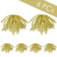 thumbnail image 3 of Lazos de regalo HUIHUANG, paquete de 6 unidades, 12,7 cm, autoadhesivos dorados, 3 of 7