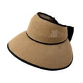 thumbnail image 5 of AWZXDE Women's Outdoor Solid Sun Hat with Back Bow, Finish Casual Cap for Sun Khaki,One Size, 5 of 7