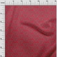 thumbnail image 2 of oneOone Tissu Polyester Lycra Tissu Imprimé Floral en Blocs 1 Yard 56 Pouces de Large, 2 of 4