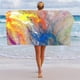 thumbnail image 4 of Toallas de playa Toallas de baño Toallas rectangulares grandes Toallas de fibra Serie Flowing 75x150cm, 4 of 5