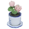thumbnail image 4 of Casa de muñecas en miniatura BuyWeek 1:12 con flores en maceta, 4 of 14
