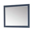 thumbnail image 2 of Altair Design Ivy 48" Rectangular Bathroom Wood Framed Wall Mirror in Royal&nbsp;Blue, 2 of 9