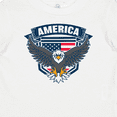 thumbnail image 4 of Inktastic America with Eagle Shield and Banner Boys or Girls Baby T-Shirt, 4 of 5