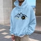 thumbnail image 1 of WILLBEST Sudaderas para Hombre, Otoño e Invierno, Talla Grande, sin Capucha, Moda, Prenda Superior, Sudadera De Gran Tamaño con Cuello Redondo Chica, 1 of 3