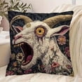 thumbnail image 5 of TanSiDing Cute Sheep Pillowcase Plush Animal Throw Pillow Cover Soft Nylon Decorative Accent Pillow for Home Decor Living Room Bedroom Sofa 17.72in, 5 of 6