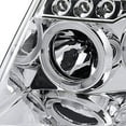 thumbnail image 7 of SMD LED Halo Projector Headlight In Chrome Housing Clear Lens Made For And Compatible With 1999 - 2004 Jeep Grand Cherokee 99 00 01 02 03 04, 7 of 7