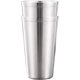 thumbnail image 3 of JM Tazas de acero inoxidable - Juego de 2 tazas de metal cepillado, irrompibles, apilables, vasos para café/té/cerveza (Plata 500 ml) JM, 3 of 5