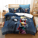 thumbnail image 3 of Juego de ropa de cama pesadilla antes de Navidad, decoración del Día de San Valentín, funda nórdica suave, Jack y Sally, funda de cama de dibujos animados, King Twin, 3 of 5