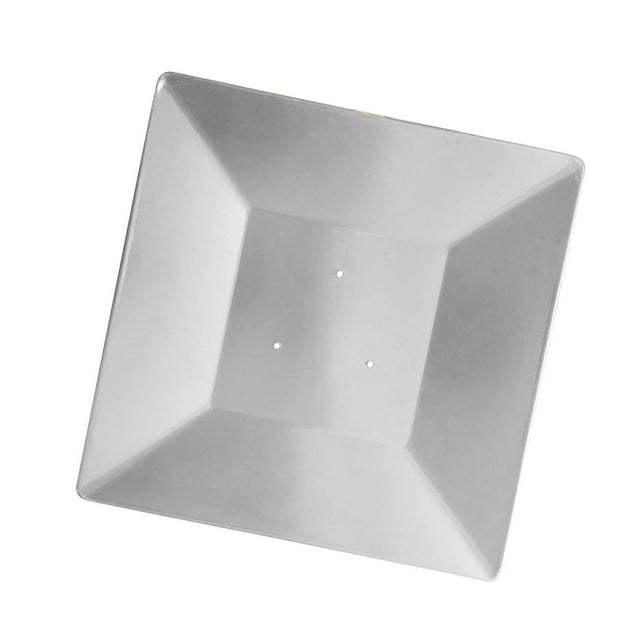 Langgg Réflecteur de Chaleur Pyramidal pour Patio, Housse de Remplacement Carrée en Aluminium, Radiateur Extérieur à 4 Côtés, Durable et Léger, Distance des Trous 11 cm
