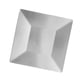 thumbnail image 3 of Accesorio de aluminio del escudo del reflector del calentador de 4 lados al aire libre para los calentadores al aire libre del tubo de vidrio Distancia del agujero 11 cm., 3 of 8