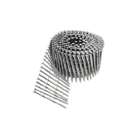 Stanley Bostitch 5000124 15 deg 11 Gauge Ring Shank Angled Coil Nails, 1.75 in. x 0.09 in. Dia. - Pack of 1,800