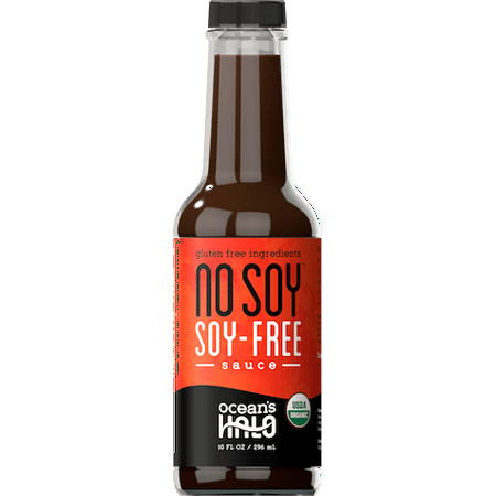 Ocean's Halo Organic No Soy Soy-Free Sauce - Original, 10oz (The Best Soy Sauce)