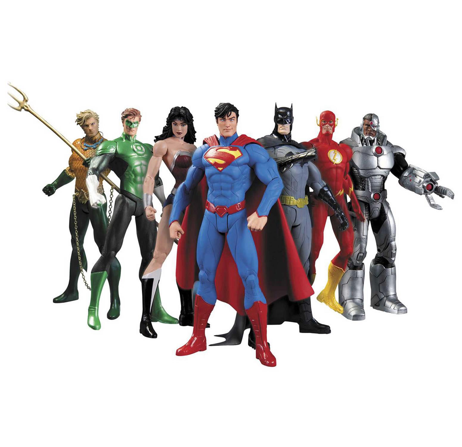 dc icons justice league 7 pack