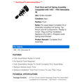 thumbnail image 2 of Front Strut and Coil Spring Assembly - Compatible with 1985 - 1990 Oldsmobile 98 1986 1987 1988 1989, 2 of 2
