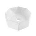 thumbnail image 3 of Brusque Glossy White Ceramic Specialty Vessel Sink 19.25 in, 3 of 11