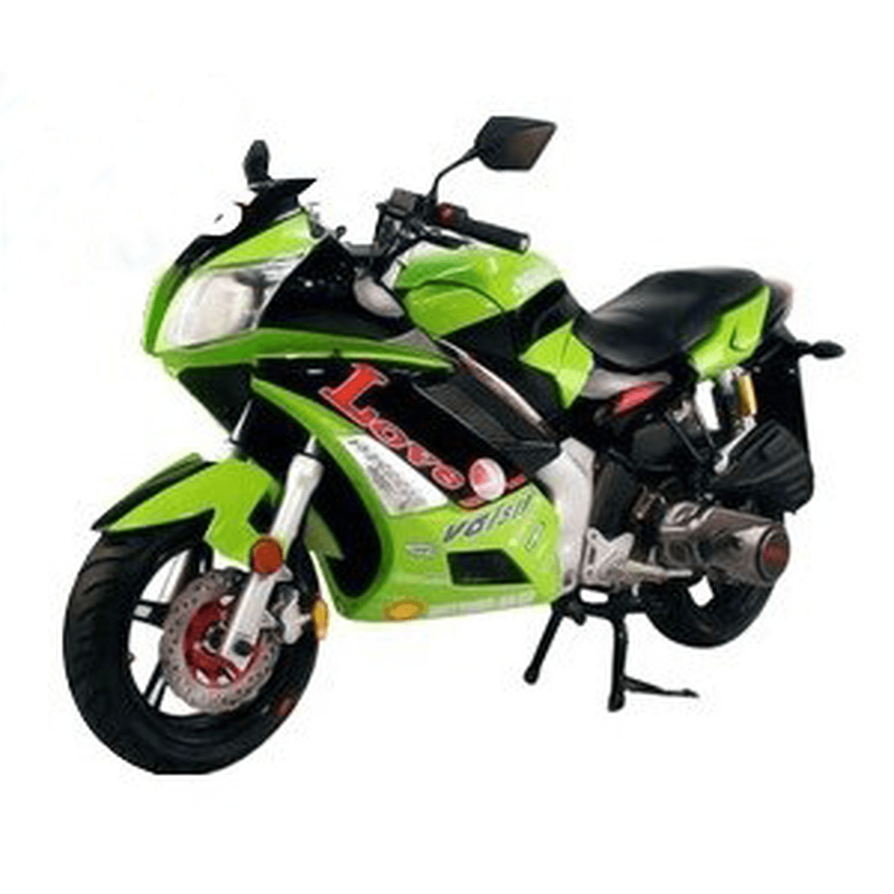 Vitacci Roma 150cc  Cafe Motorcycle, 4 Stroke-Black - Free Shipping To Your Door